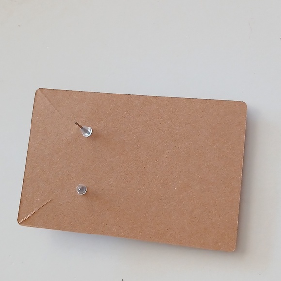 Fashion Jewelry Gold and Multicolor Confetti Earrings - Picture 3 of 3